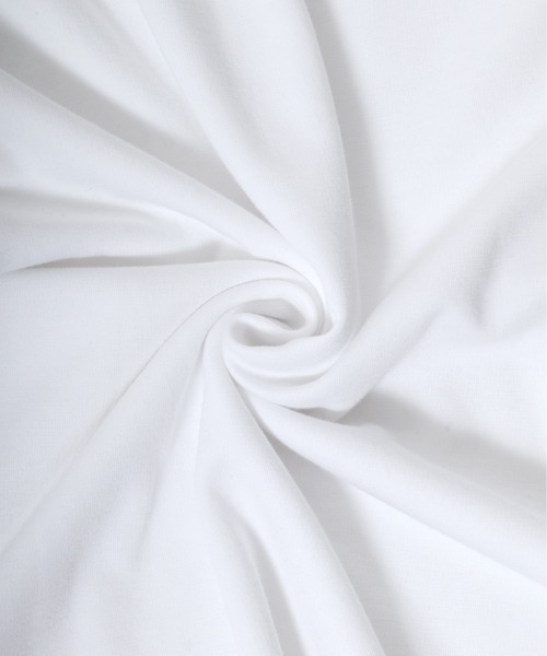 ANPAS（アンパス）の「Eco Ponte Fabric Turtleneck Shirt/エコポンチ タートルネックシャツ ハイネックシャツ（Tシャツ/カットソー・メンズ・グレイッシュベージュ/ホワイト/ワイン/スミクロ・L/M）」の14枚目の写真