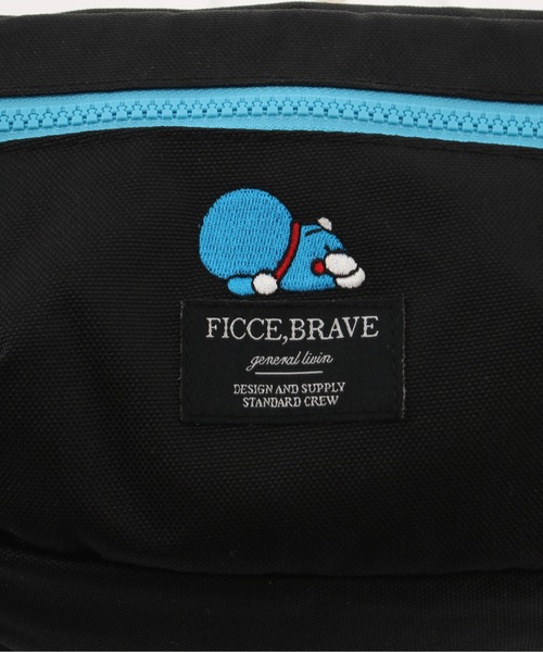 Ficce,Brave（フィセブレイブ）の「【Ficce Brave/フィセブレイブ】  ドラえもん ウエストバッグ（ボディバッグ/ウエストポーチ・メンズ・ブラック・FREE）」の14枚目の写真