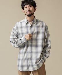 NANO universe | フランネルビッグシャツ 長袖(シャツ/ブラウス)
