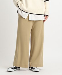 INDIVI（インディヴィ）の「◆【褒められパンツ】美FORME PANTS ワイド（その他パンツ）」