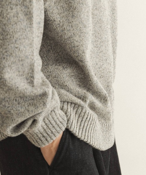 FORK&SPOON（フォークアンドスプーン）の「FORK&SPOON　リリーヤーンニットプルオーバー（ニット/セーター・メンズ・ホワイト系その他/ブルー系その他・4/5）」の16枚目の写真