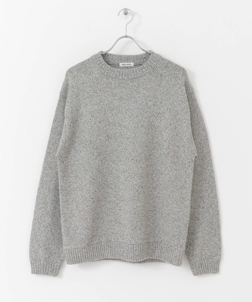 FORK&SPOON（フォークアンドスプーン）の「FORK&SPOON　リリーヤーンニットプルオーバー（ニット/セーター・メンズ・ホワイト系その他/ブルー系その他・4/5）」の5枚目の写真