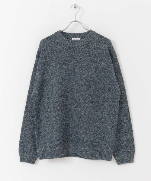 FORK&SPOON（フォークアンドスプーン）の「FORK&SPOON　リリーヤーンニットプルオーバー（ニット/セーター・メンズ・ホワイト系その他/ブルー系その他・4/5）」の11枚目の写真