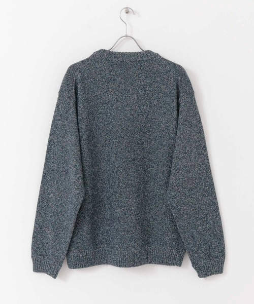 FORK&SPOON（フォークアンドスプーン）の「FORK&SPOON　リリーヤーンニットプルオーバー（ニット/セーター・メンズ・ホワイト系その他/ブルー系その他・4/5）」の8枚目の写真