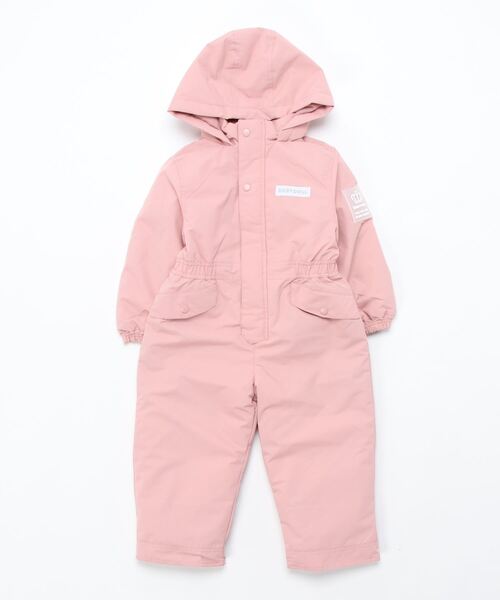 BABYDOLL(ベビードール)の「撥水中綿ジャンプスーツ 5753K(その他アウター・キッズ・ブラック/ベビーピンク/オフホワイト・S(80-90)/M(100-110)/L(120-130)/XL(140-150))」の3枚目の写真