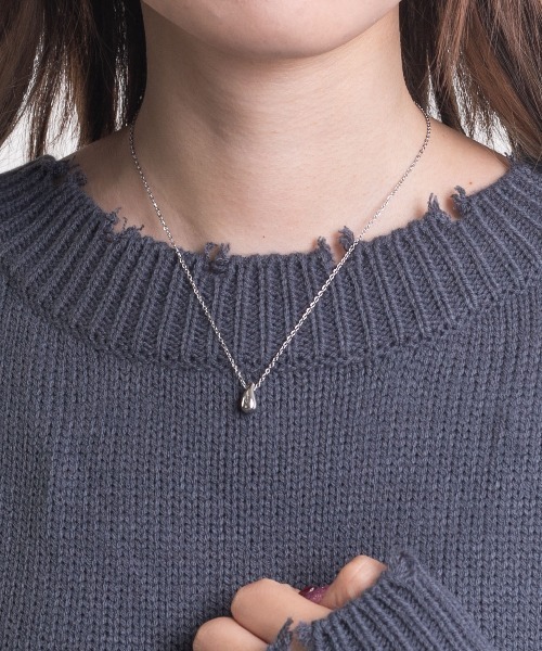 PairPair(ペアペア)の「ティアドロップネックレス(ネックレス・レディース・シルバー/ゴールド/ピンクゴールド・フリー)」の17枚目の写真