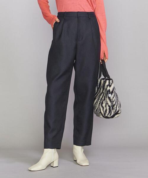 BEAUTY&YOUTH UNITED ARROWS（ビューティーアンドユースユナイテッドアローズ）の「BY タスランカーブ パンツ -ウォッシャブル-（その他パンツ・レディース・ネイビー/オフホワイト/オリーブ・S/M）」の3枚目の写真