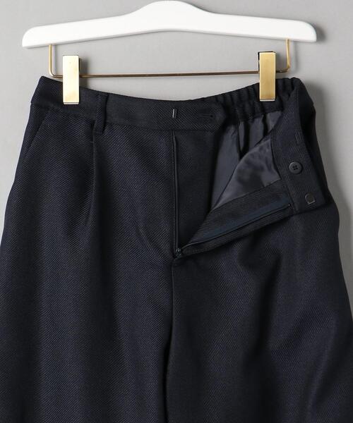 BEAUTY&YOUTH UNITED ARROWS（ビューティーアンドユースユナイテッドアローズ）の「BY タスランカーブ パンツ -ウォッシャブル-（その他パンツ・レディース・ネイビー/オフホワイト/オリーブ・S/M）」の14枚目の写真