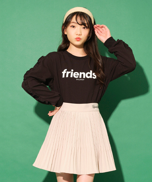 by LOVEiT(バイラビット)の「マルチプリーツスカパン(その他パンツ・キッズ・キナリ/エメラルド/ブラック/グリーン/ピンク・150cm/130cm/140cm/160cm/120cm)」の7枚目の写真