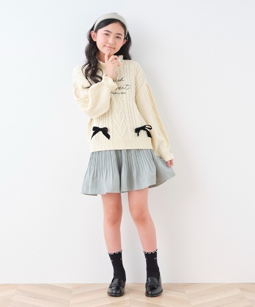 by LOVEiT(バイラビット)の「マルチプリーツスカパン(その他パンツ・キッズ・キナリ/エメラルド/ブラック/グリーン/ピンク・150cm/130cm/140cm/160cm/120cm)」の9枚目の写真