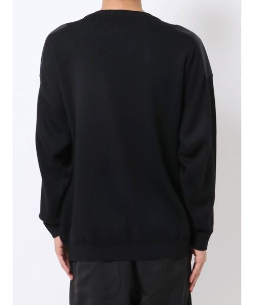 COTORICA(コトリカ)の「ミリタリーパッチクルーネックニット(ニット/セーター・メンズ・ブラック/オリーブ・MEDIUM/LARGE)」の14枚目の写真