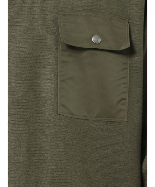 COTORICA(コトリカ)の「ミリタリーパッチクルーネックニット(ニット/セーター・メンズ・ブラック/オリーブ・MEDIUM/LARGE)」の19枚目の写真