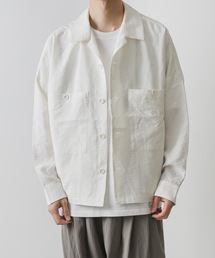 SI/N塩縮タンブラー ユーティリティーシャツ / SI/N SALT SHRINKAGE CLOTH UTILITY SHIRT