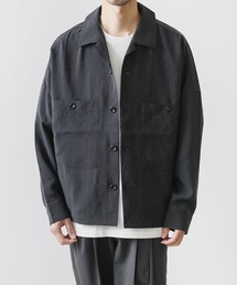 SI/N塩縮タンブラー ユーティリティーシャツ / SI/N SALT SHRINKAGE CLOTH UTILITY SHIRT