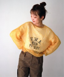 SLOBE IENA | MOHAIR HANDKNIT LOOSEプルオーバー◆(ニット/セーター)