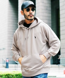 US.POLO ASSN./ユーエスポロアッスン ブランド別注 裏毛スウェット プルオーバー フーディー パーカー