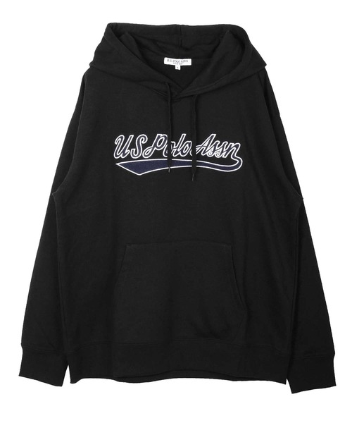 U.S. POLO ASSN.（ユーエスポロアッスン）の「US.POLO ASSN./ユーエスポロアッスン ブランド別注 裏毛スウェット プルオーバー フーディー パーカー（パーカー・メンズ・ブラック×ホワイト/グレー系その他/グレー系その他2/ホワイト×ブラック/ブルー系その他/ブラック系その他/ネイビー/グリーン系その他/グリーン/グレー系その他3/ホワイト系その他/ブルー系その他2/グレー系その他4・MEDIUM/LARGE）」の19枚目の写真