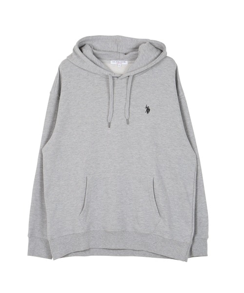 U.S. POLO ASSN.（ユーエスポロアッスン）の「US.POLO ASSN./ユーエスポロアッスン ブランド別注 裏毛スウェット プルオーバー フーディー パーカー（パーカー・メンズ・ブラック×ホワイト/グレー系その他/グレー系その他2/ホワイト×ブラック/ブルー系その他/ブラック系その他/ネイビー/グリーン系その他/グリーン/グレー系その他3/ホワイト系その他/ブルー系その他2/グレー系その他4・MEDIUM/LARGE）」の21枚目の写真
