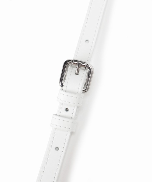 IENA（イエナ）の「【NOVIA /ノヴィア】スクエアバッグ◆（ショルダーバッグ・レディース・ホワイト/ブラック/ブルー系その他・FREE）」の16枚目の写真