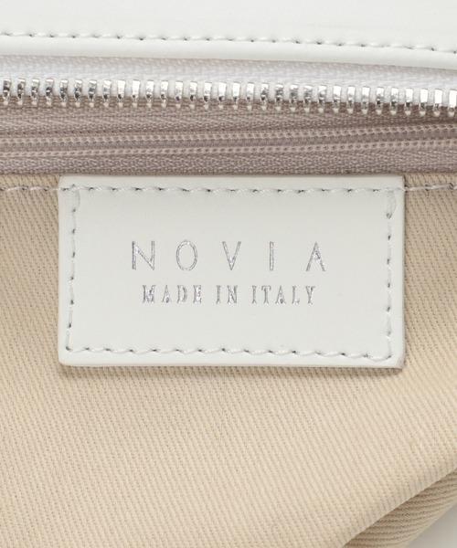 IENA（イエナ）の「【NOVIA /ノヴィア】スクエアバッグ◆（ショルダーバッグ・レディース・ホワイト/ブラック/ブルー系その他・FREE）」の7枚目の写真