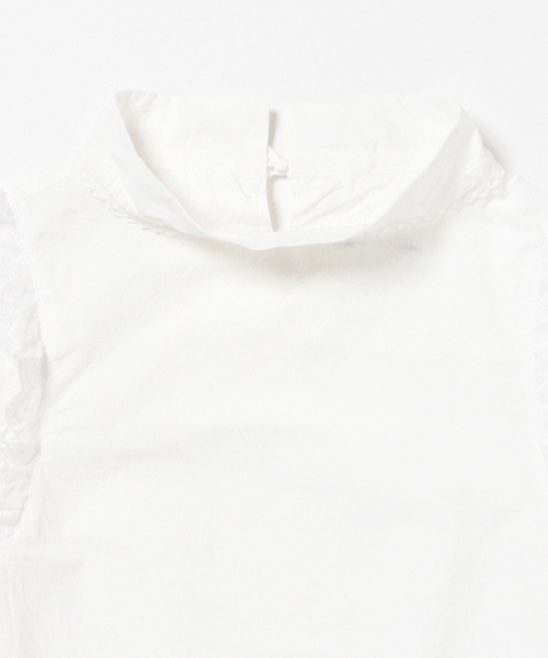 BEAMS BOY（ビームスボーイ）の「TORI-TO / スモッグ ショートスリーブ シャツ（シャツ/ブラウス・レディース・ホワイト/ネイビー・ONE SIZE）」の21枚目の写真