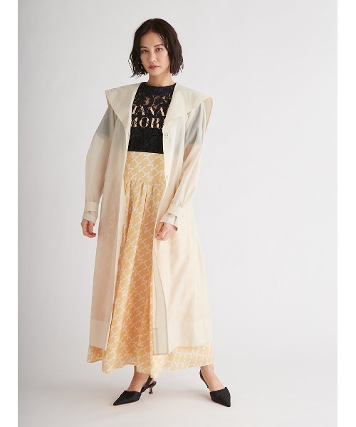 セルフォード♡HANAEMORI×CELFORDコラボオーガンジーセーラーコート CELFORD（セルフォード）の「【HANAE MORI×CELFORDコラボ