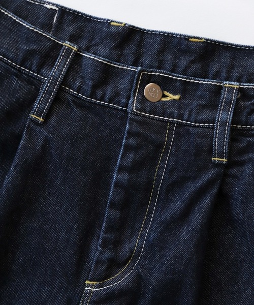 AlexanderLeeChang(アレキサンダーリーチャン)の「AlexanderLeeChang アレキサンダーリーチャン / CARPENTER DNM カーペンターデニムパンツ ペインターパンツ / AC042202(デニムパンツ・メンズ・インディゴブルー・1/3/4/2/0)」の5枚目の写真