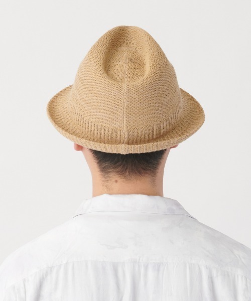 CASTANO（カスターノ）の「CASTANO AG+ CT THERMO FEDORA（ハット・メンズ・ネイビー/ベージュ/ブラック・58cm/62cm）」の16枚目の写真