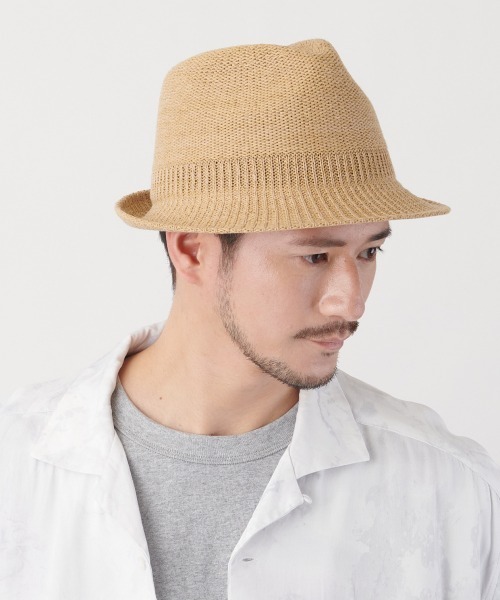 CASTANO（カスターノ）の「CASTANO AG+ CT THERMO FEDORA（ハット・メンズ・ネイビー/ベージュ/ブラック・58cm/62cm）」の11枚目の写真