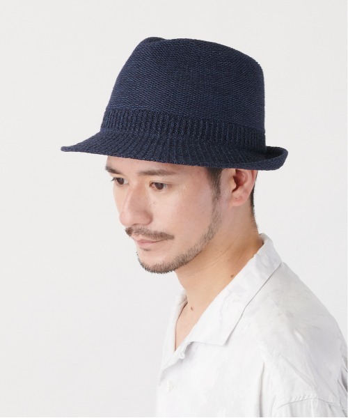 CASTANO（カスターノ）の「CASTANO AG+ CT THERMO FEDORA（ハット・メンズ・ネイビー/ベージュ/ブラック・58cm/62cm）」の20枚目の写真