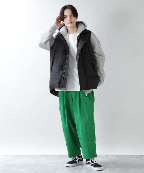 RAGEBLUE（レイジブルー）の「2タックバルーン/カラーワイドパンツ/261716（スラックス・メンズ・ホワイト/ブラック/パープル/イエロー/グリーン/ネイビー・SMALL/MEDIUM/LARGE）」の15枚目の写真