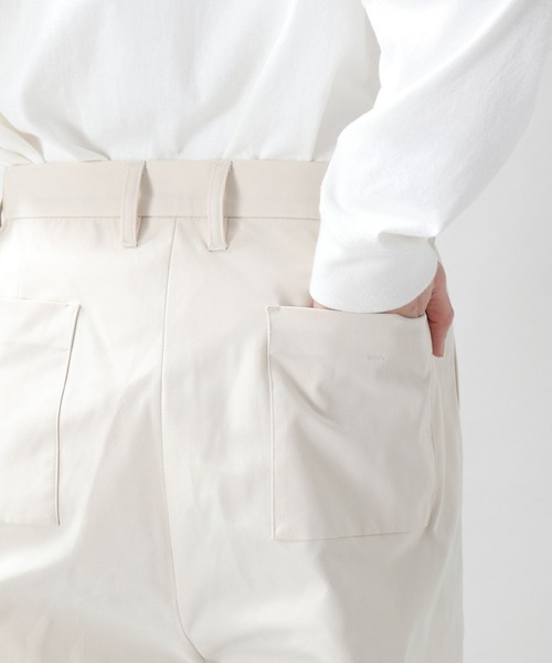 RAGEBLUE（レイジブルー）の「2タックバルーン/カラーワイドパンツ/261716（スラックス・メンズ・ホワイト/ブラック/パープル/イエロー/グリーン/ネイビー・SMALL/MEDIUM/LARGE）」の9枚目の写真