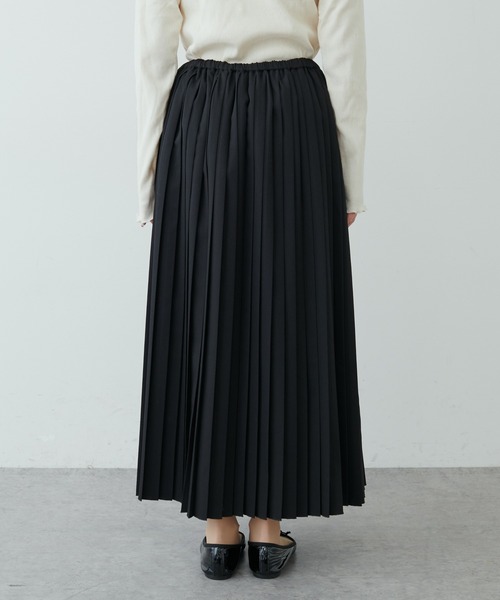 PUAL CE CIN（ピュアルセシン）の「【Du noir】プリーツスカート（スカート・レディース・ブラック/ベージュ/グレー・FREE）」の17枚目の写真