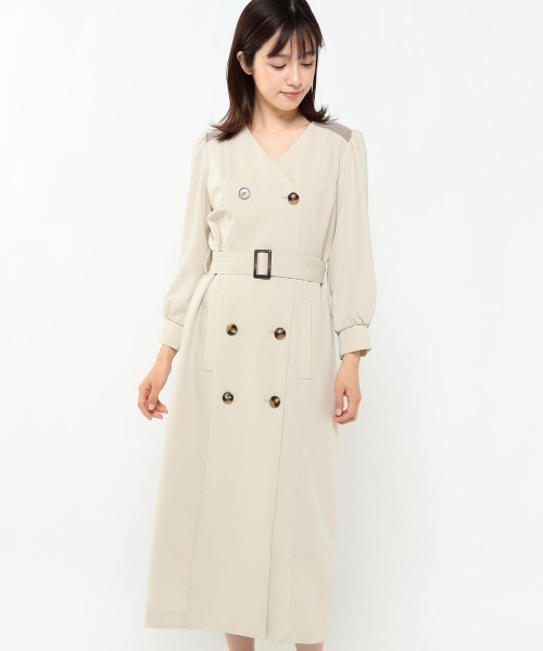 格安 アウトレット トレンチワンピース ワンピース Misch Masch ミッシュマッシュ のファッション 売れ筋no 1 Arenatheatre Net