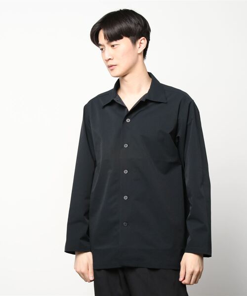 DESCENTE PAUSE(デサントポーズ)の「【デサントPAUSE】ユーティリティシャツ / UTILITY SHIRT 薄手 撥水 ストレッチ(シャツ/ブラウス・メンズ・ブラック/モスグリーン/ベージュ/ホワイト・X-LARGE/SMALL/MEDIUM/LARGE)」の18枚目の写真
