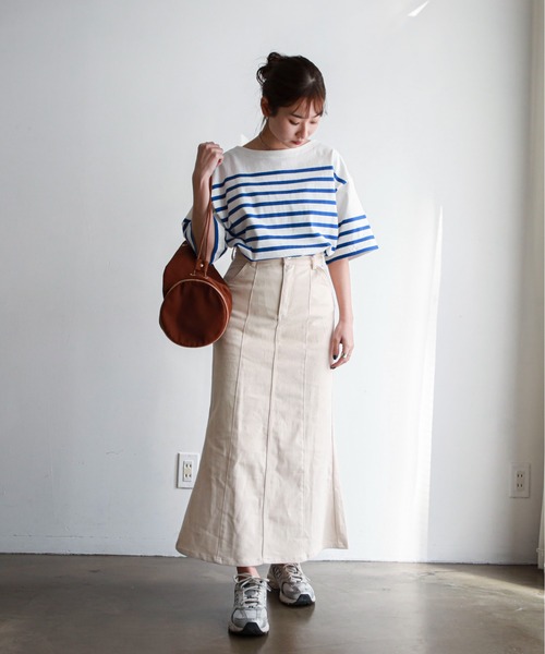 feepur(フェピュール)の「デニムマーメイドスカート(デニムスカート・レディース・ブラック/アイボリー/シルバーグレー・SMALL/MEDIUM)」の14枚目の写真