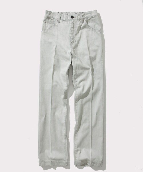 city（シティ）の「STRAIGHT DENIM（デニムパンツ・メンズ・グレー/インディゴブルー・1/2/3）」の8枚目の写真