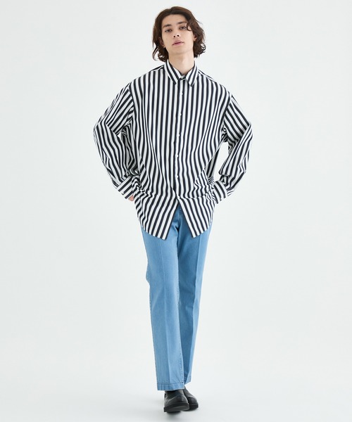 city（シティ）の「STRAIGHT DENIM（デニムパンツ・メンズ・グレー/インディゴブルー・1/2/3）」の22枚目の写真