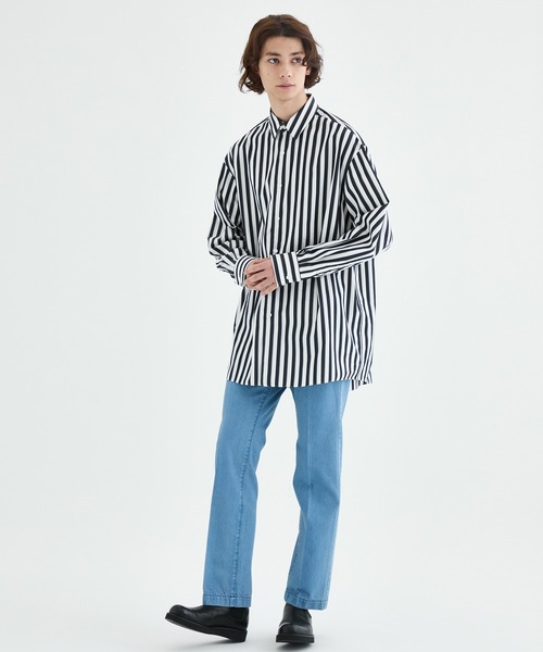 city（シティ）の「STRAIGHT DENIM（デニムパンツ・メンズ・グレー/インディゴブルー・1/2/3）」の21枚目の写真