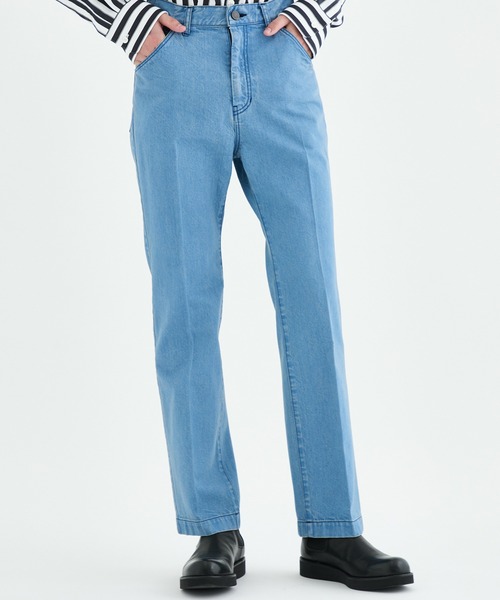 city（シティ）の「STRAIGHT DENIM（デニムパンツ・メンズ・グレー/インディゴブルー・1/2/3）」の17枚目の写真
