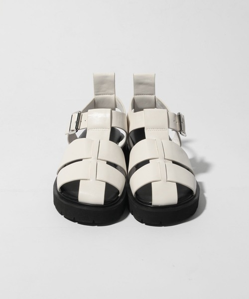 BAYFLOW（ベイフロー）の「グルカサンダル（サンダル・レディース・ブラック/アイボリー・MEDIUM/LARGE）」の11枚目の写真