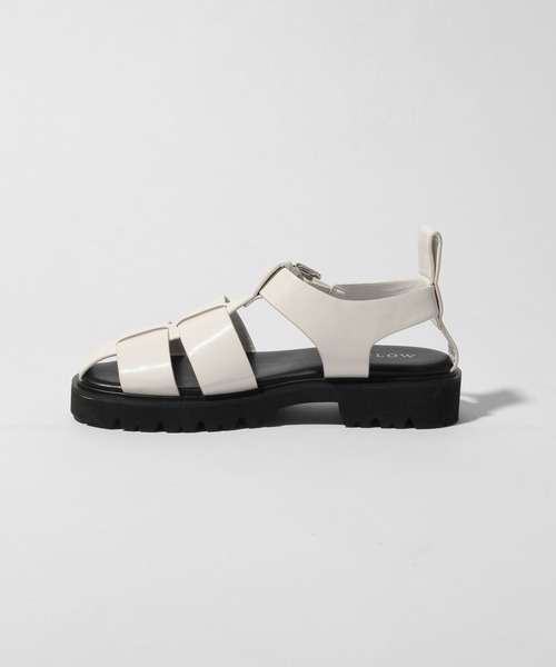 BAYFLOW（ベイフロー）の「グルカサンダル（サンダル・レディース・ブラック/アイボリー・MEDIUM/LARGE）」の14枚目の写真