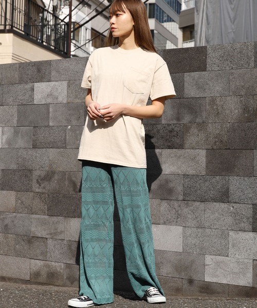 R JUBILEE（アールジュビリー）の「R JUBILEE/アール ジュビリー Openwork Knit Pants オープンワークニットパンツ カラーパンツ（その他パンツ・レディース・モカ/グリーン/ピンク・FREE）」の15枚目の写真