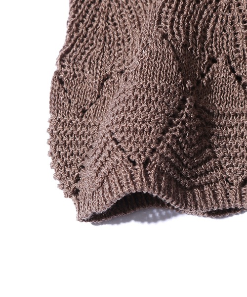 R JUBILEE（アールジュビリー）の「R JUBILEE/アール ジュビリー Openwork Knit Pants オープンワークニットパンツ カラーパンツ（その他パンツ・レディース・モカ/グリーン/ピンク・FREE）」の14枚目の写真