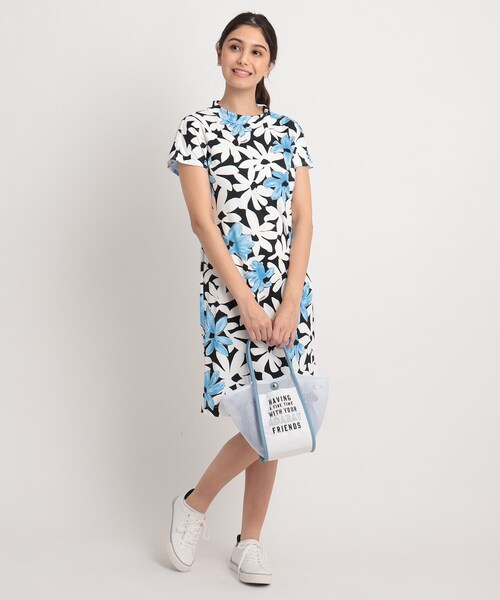 adabat（アダバット）の「◇フラワー柄ワンピース（ワンピース）」 - WEAR