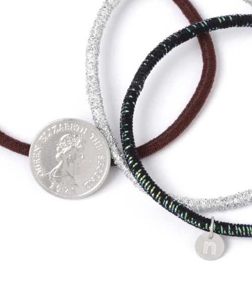 niko and...（ニコアンド）の「コインセットヘアゴム（ヘアゴム・レディース・グレー/イエロー・0）」の3枚目の写真