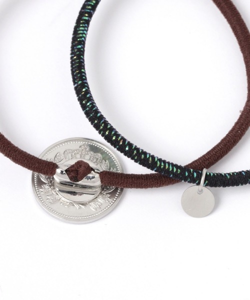 niko and...（ニコアンド）の「コインセットヘアゴム（ヘアゴム・レディース・グレー/イエロー・0）」の4枚目の写真