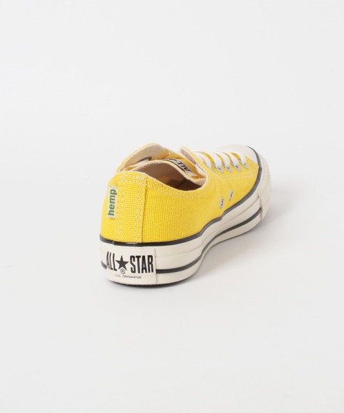 CONVERSE(コンバース)の「CONVERSE ALL STAR US HEMP OX(スニーカー・レディース・イエロー・24/24.5/23.5)」の4枚目の写真
