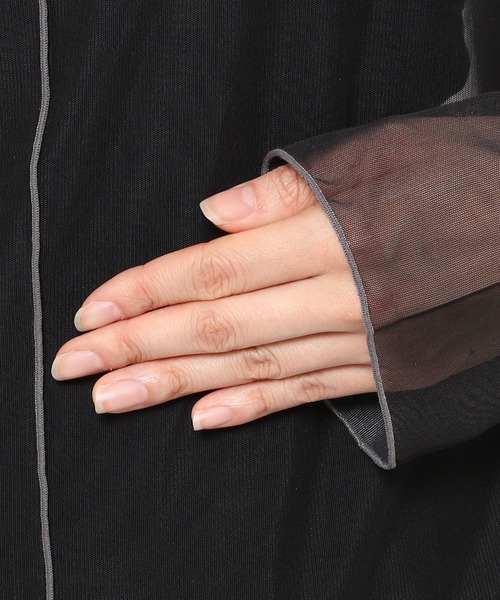 PAGEBOY(ページボーイ)の「シアータートルロングスリーブ(Tシャツ/カットソー・レディース・ブラック/オフホワイト/グリーン/オレンジ・FREE)」の14枚目の写真