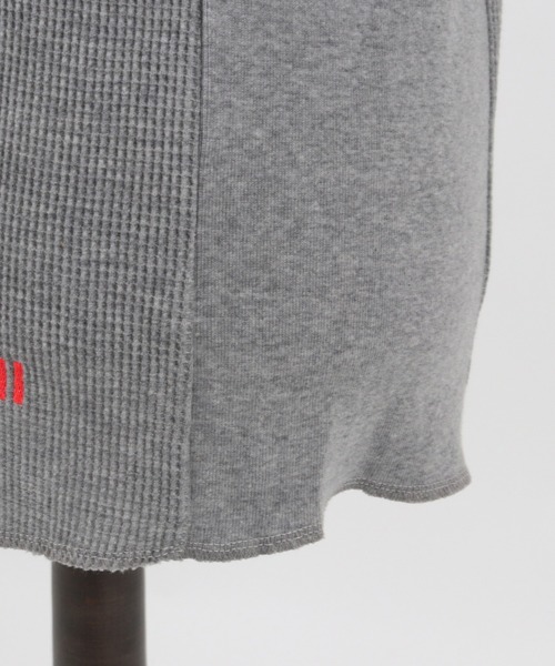 felkod(フィルコッド)の「mt7814- Neon Tape Thermal Half Sleeve Cut sew カットソー(Tシャツ/カットソー・メンズ・グレー×ピンク/ホワイト×ピンク/ブラック×イエロー・S/M/L)」の17枚目の写真